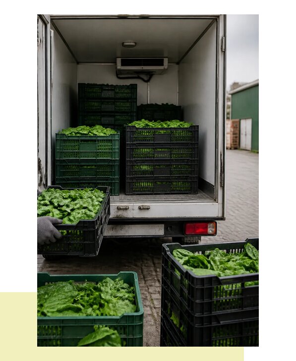 Перевозка шпината в Славгород с сохранением свежести продукции
